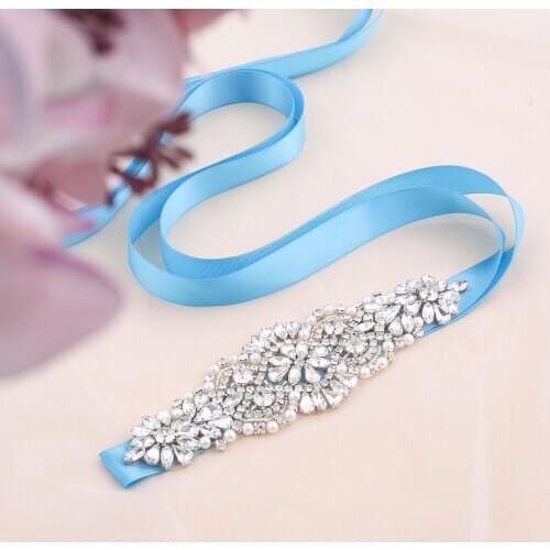 Luxury Woman Belt Rhinestone Bridal Belt Diamond Wedding Dress Crystal Bride Sash for Wedding Dress Accessories