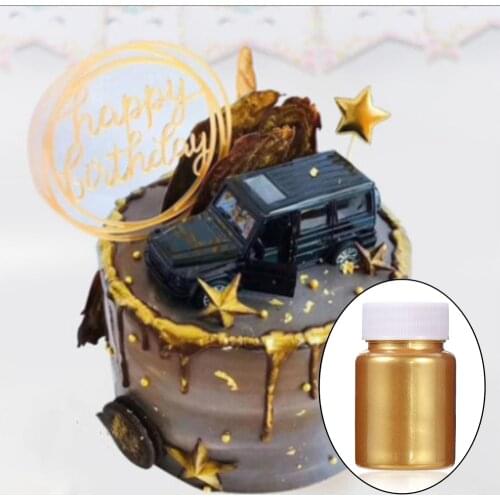 Baking Color Dust Gold Powder Mousse Cake Fondant Macaroon Chocolate Decoration Flash Glitter Silver Pearl Easy To Use