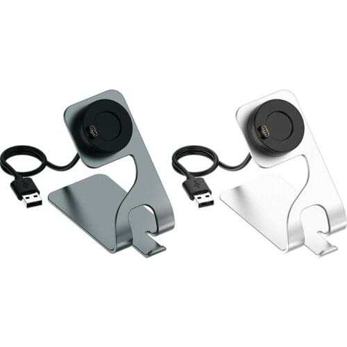 Compatible For Garmin Forerunner 55 Charging Cable Bracket Smartwatch Station Charger Stand Charging Data Cable Holder