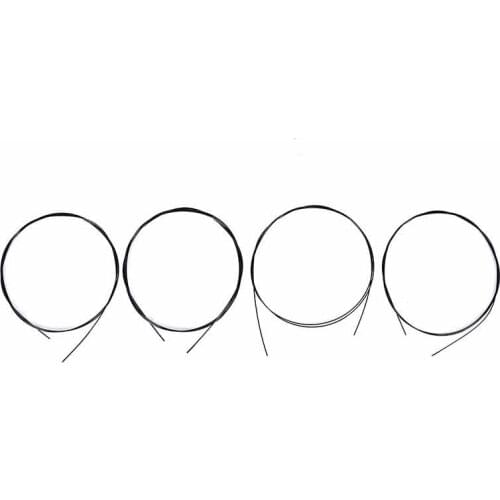 High quality Professional Uku 4 Strings Uke Light String Black Nylon Or Clear Nylon ALICE