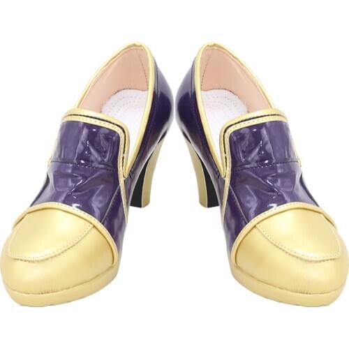 Riddle Cosplay Shoes PU Leather Shoes Halloween Carnival Boots Cosplay Props Custom Made