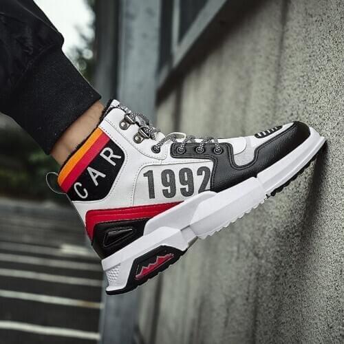 2021 Mens Fashion Sneakers High Top Plus velvet Cold protection Casual Fashion Men Light Personality Comfortable Leisure Shoes