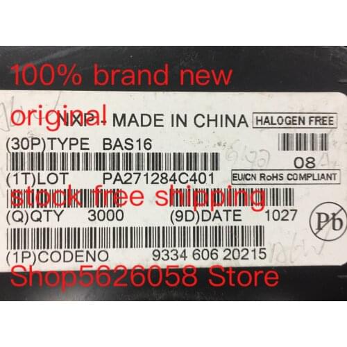 BAS16 SOT23 100% new original freeshipping 30PCS-3000PCS/LOT STOCK