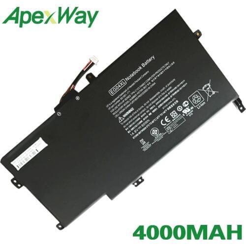 ApexWay 4000mAh Battery EG04 EG04XL EGO4XL HSTNN-DB3T HSTNN-IB3T TPN-C103 TPN-C108 for HP Envy 6 Series Envy Sleekbook 6
