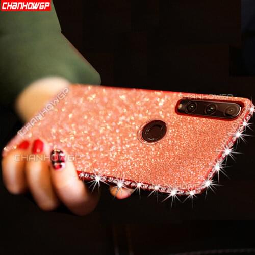 For Honor 9S Case 3D Diamond Glitter Bling Phone Cases For Huawei Y5P Y6P Y7P Y5 Y6 Y7 P 2020 Rhinestones Soft Silicon TPU Cover