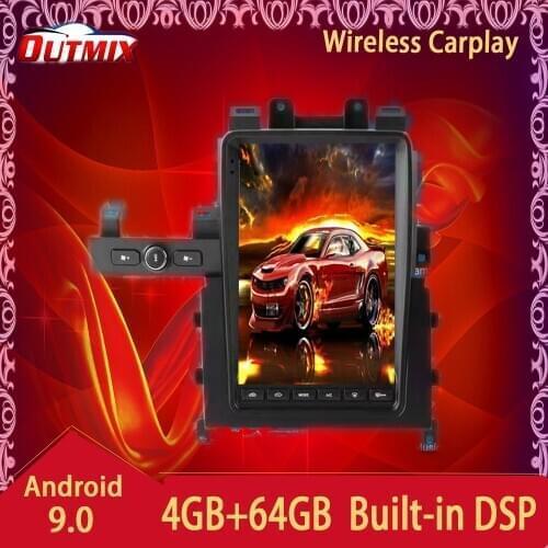 For Nissan GT-R GTR skyline 2011-2017 Stereo Audio Radio Car Multimedia Player autoradio Android Tesla Screen GPS Nav Head unit