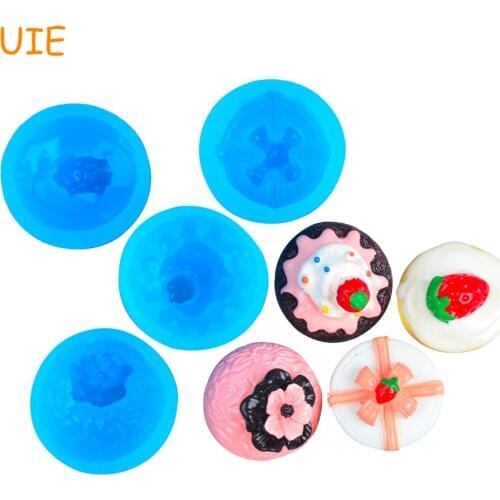 GYL285U,GYL373U,GYL476U,GYL484U Cream Cake Silicone Mold - Bakeware Clay Resin Cake Decorating Chocolate Gum Paste Fondant