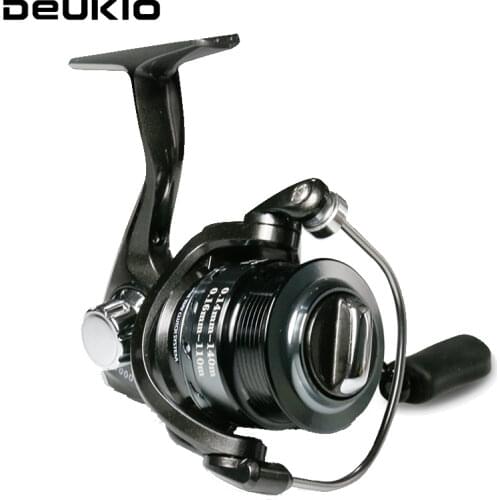 DEUKIO Fishing Reel Max Drag Prowe DS800 All Metal Spool Spinning Reel Saltwater Fishing 6.0:1 High Speed Spinning Reel Carp