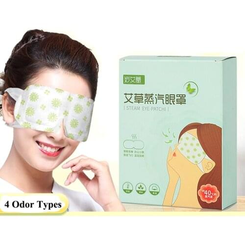 Myopia Eye Patches with Hanger for Adults Students Disposable Heat Steam Soft Cotton Relieve Dark Circles Dry Eyes Astringent