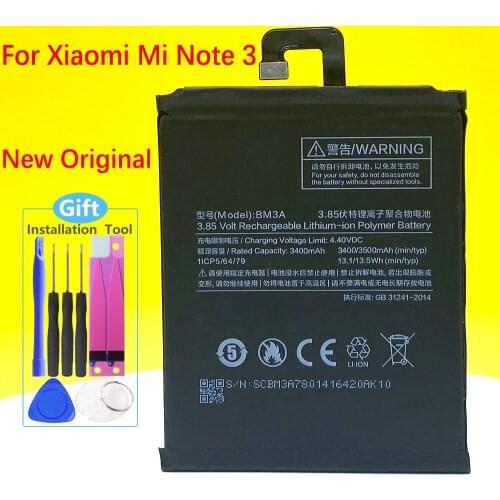 Аккумуляторы для телефонов Xiaomi Mi Note 3 PAZMU China At AliExpress