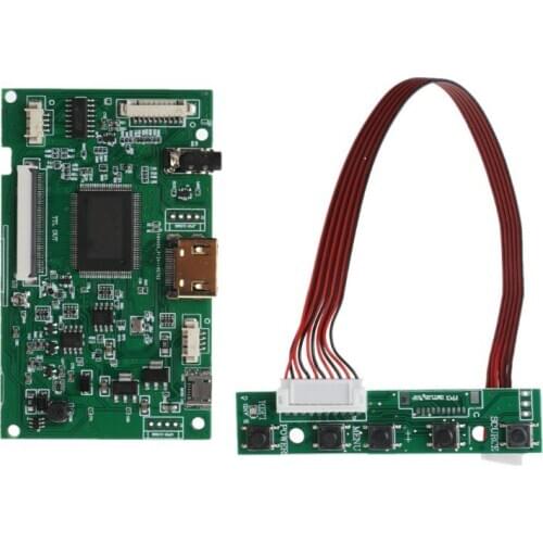 AT070TN92 Driver Board LCD Screen Controller -HDMI For Innolux AT070TN90 AT090TN10 AT070TN93 AT080TN52 Micro USB 50 Pins