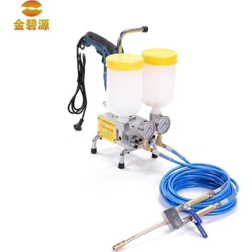 Protable Double Components High Pressure Concrete Pump Injection Machine