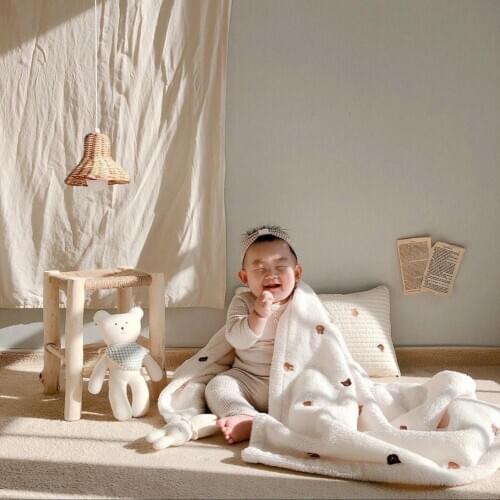 Nordic Rattan Plaited Lampshade Ceiling Lamp Cover Decor for Children Room Decoration Crafts Wind Chimes Hanging Decorations