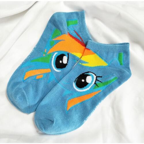 YSMILE Y 2Pairs /Lot New Arrive Women Fashion Cartoon Cute Ankle Sock Cotton Breathable Casual Daily Sox For Female Lady Girl