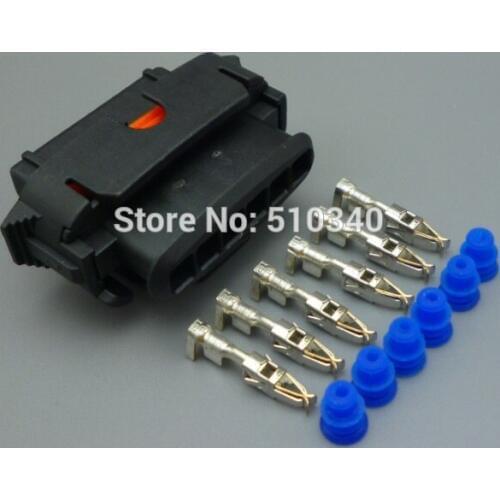 1set .3.5mm 6 wire auto connector plug replacement parts