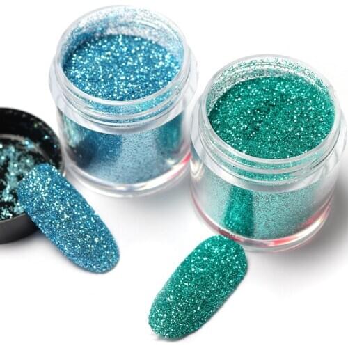 10 ml gradient shining Manicure Art flash powder rose gold sheet flash powder DIY Chrome pigment polishing manicure decoration