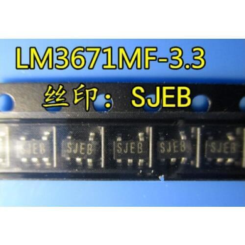 10pcs/lot LM3671MFX-3.3/NOPB LM3671MFX-3.3 LM3671MF-3.3 SJEB New original