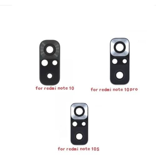 100Pcs/Lot, Rear Back Camera Glass Lens For Xiaomi Mi 11 Mi11 10 Ultra Lite / Redmi Note 10 10s Pro 9T 5G With Adhesive Sticker