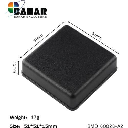 100pcs/lot ABS plastic electronic project case electrical equipment supplies wire junction boxe PCB board control box 51*51*15mm