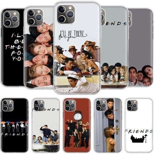 Friends TV Show Phone Case For iPhone 11 12 Mini Pro 7 6 X 8 6S Plus XS MAX + XR 5S Eleven Art TPU Cover Coque Capa Shell