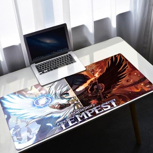 Mouse Pad Anime Rug Computer Gamer Mousepad Company Gaming Mats for Pc Kawaii Accessories Large Xxl Carpets Mause Mat Maplestory