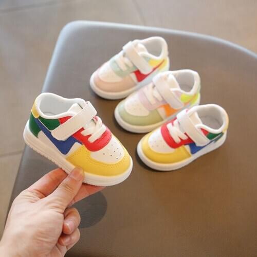 Baby Shoes Toddler Girls Boys Sports Shoes For Children Girls Baby Leather Flats Kids Sneakers Fashion Casual Infant Soft Shoes