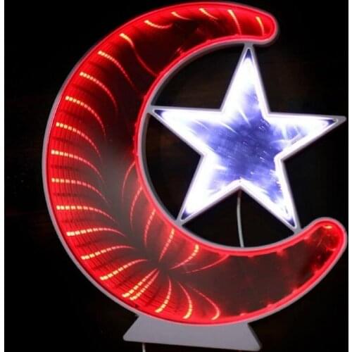Moon Star Light Board Turkish Flag Decorative Strong Strip Led 436440689