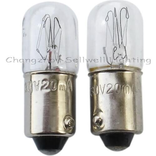 Sell Well Lighting Miniature Lamp Ba9s T10x28 130v 20ma A116