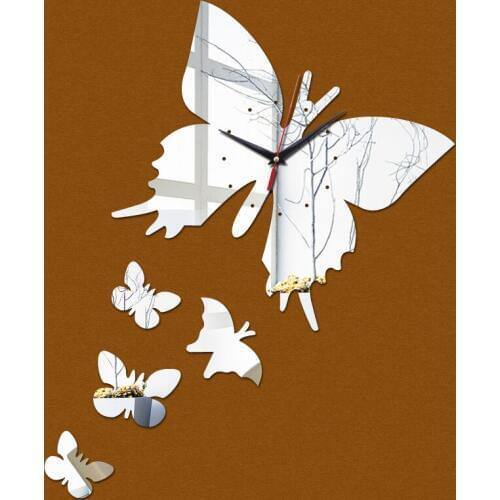 2019 new hot sale living room living quartz separates needle 3d wall clock diy clocks watch digital funny gift