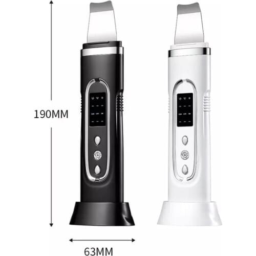 New Style Face Cleansing & Beauty Blackhead Removal Peeling Ultrasonic Skin Scrubber Shovel