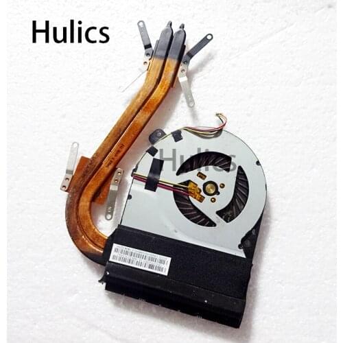 Hulics Original For asus laptop heatsink cooling fan X550D K550D X750DP X550DP CPU heatsink 13N0-PPA0B02 13N0-PPA0B01