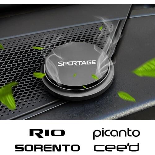 Car Air Freshener For Kia Sportage Rio Picanto Sorento Ceed Optima Soul Forte Cadenza K9 Sedona Telluride Perfume Accessories