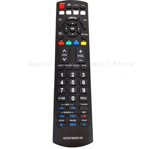 NEW Replacement N2QAYB000100 For Panasonic LCD LED TV Remote Control TC-32LX700 TH-42PZ77U TH-46PZ80U TH-50PE700U Fernbedienung
