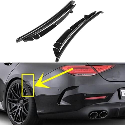 Car Rear Bumper Fender Flare Extension Wheel Eyebrow For Mercedes C257 CLS53 CLS200 CLS250 CLS300 CLS350 CLS400 AMG 2019 2020
