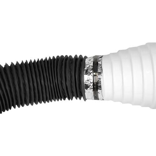 Sizes ABS Universal Reducer for Ventilation Systems Diameter 80mm to 200mm Duct Reducer Connector Air Duct Reducer Variable