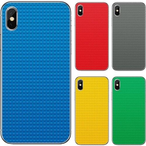 For Samsung Galaxy A9 A8 Star Lite A3 A5 A7 A6 Plus 2018 2015 2016 2017 Silicone Skin Cover Textures-Lego