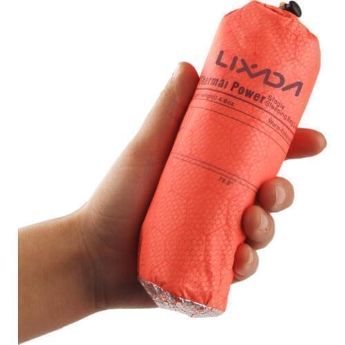 Lixada Outdoor 200 * 72cm Sleeping Bag Ultralight Portable Sleeping Bag Winter Ultralight For Camping Travel Hiking Bed Lazy Bag