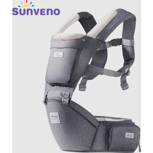 Sunveno Baby Carrier Infant Hip Seat Carrier Bebe Kangaroo Sling for Newborns Backpack Carrier Baby Travel Activity Gear