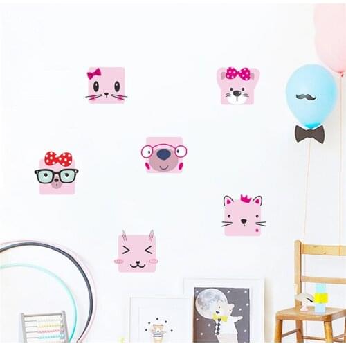 Creative Succulent Plants Cactus Switch Stickers For Home Decoration Kids Room Wall Mural Art Diy Funny 3d Pvc Posters