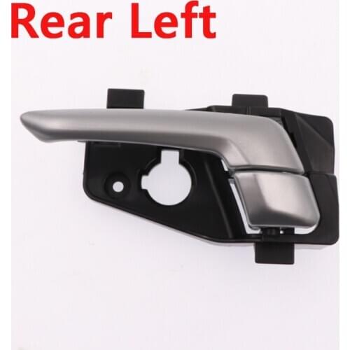 INSIDE INTERIOR DOOR HANDLE For KIA Picanto 2011-C Silver FR:82620-1Y010 FL:826101Y010 RR:83620-1Y010 RL:836101Y010 High Quality