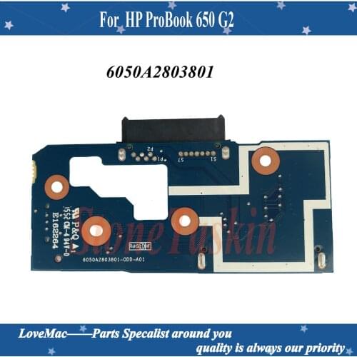High quality FOR HP ProBook 650 G2 Optical Drive Connector SATA BOARD 6050A2803801 100% tested
