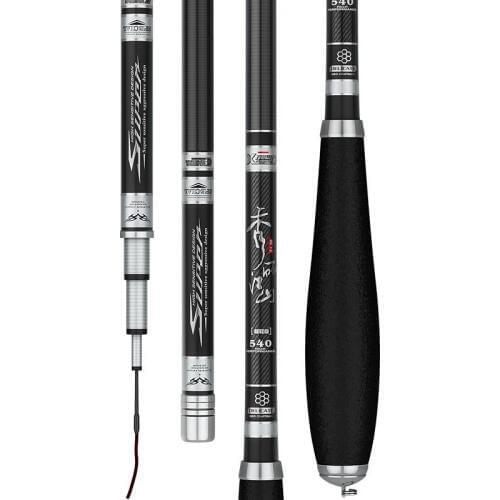 Carp Fishing Rod Japan Carbon 37 Tone Ultra-Fine Ultra-Light Taiwan Fishing Rod 2.7M-5.4M Carp Rod