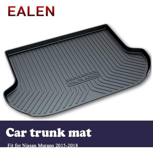 EALEN For Nissan Murano 2015 2016 2017 2018 Styling Boot Tray Waterproof Anti-slip mat Accessories 1Set Car Cargo rear trunk mat