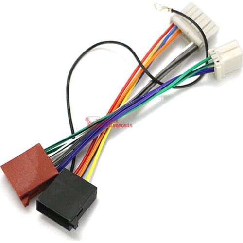 12-116 ISO Radio Adapter for MAZDA 1987-2001 (select models) Wiring Harness Connector Lead Loom Cable Plug