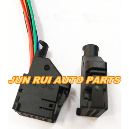 AMP TE Tyco 10 Pin/Way Rearview Mirror Cruise Switch Connector Plug Socket Housing For Volkswagen 1534170-1 8E0971980 With wire