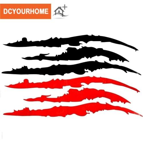 400mmX120mm Car Truck Vehicle Headlight Scratch Stripe PVC Decal Stickers Set Waterproof Anti High Temperature