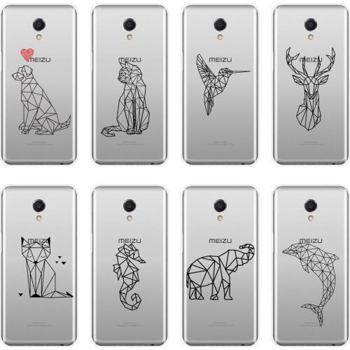 Cat Dog Fox Deer Back Cover For Meizu M2 M3 M5 M6 Note Soft Silicone Case For Meizu M6 M6S M6T M5 M5C M5S M3 M3S M2 Phone Case