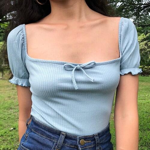 EPUZS Women's Cropped T-shirts