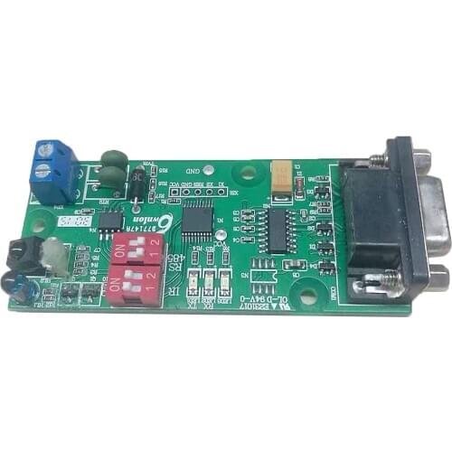 RS232 DB9 interface to RS485 and IRDA far infrared Converter Adapter RS485/38KHz
