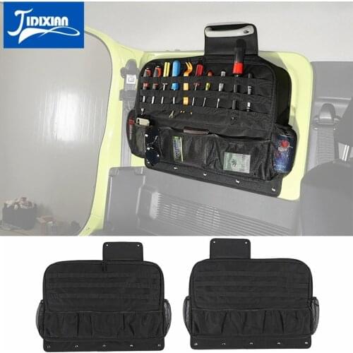 JIDIXIAN Stowing Tidying for Suzuki JB74 JB64 Car Trunk Side Storage Bag Organizer for Suzuki jimny 2019 2020 2021 Accessories